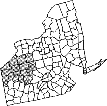 The Northern Allegheny Region includes Cameron, Clarion, Clearfield, Crawford, Elk, Erie, Forest, Jefferson, Lawrence, McKean, Mercer, Potter, Venango and Warren counties in Pennsylvania and Allegany, Cattaraugus, and Chatauqua counties in New York